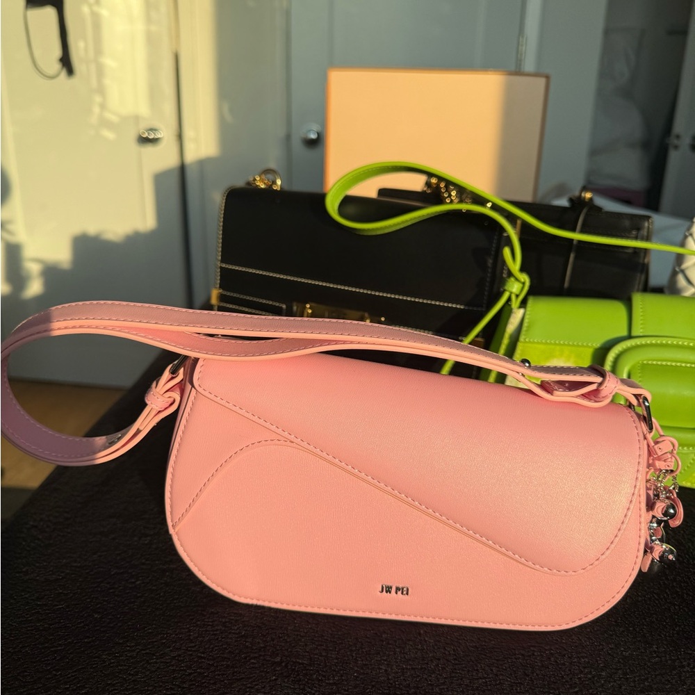 JW PEI Light Pink Shoulder Bag